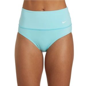 Nike Essential High Waist Swim Bikini Bottoms Sz L